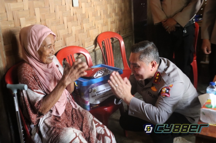 Penuhi Janji, Kabaharkam Temui Mak Aat Sukabumi