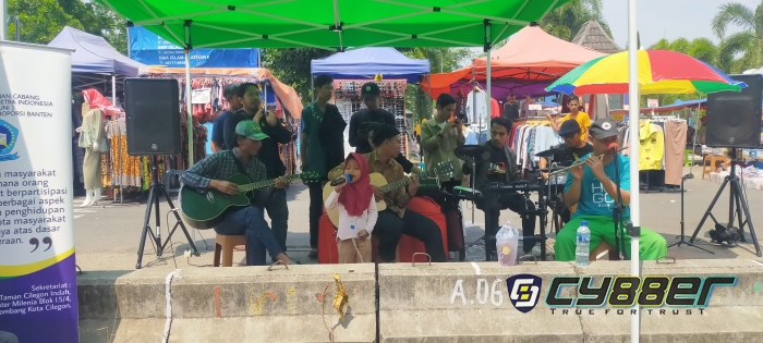 Disnet Band Kembali Hadir Menghibur Para Pengunjung CFD