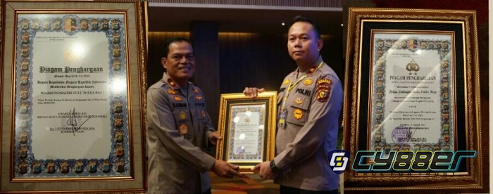Polres Inhu Terima 2 Penghargaan Dari Kapolri dan Kapolda Riau