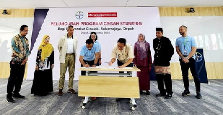Hadirkan Program Pencegahan Stunting "CETING" Bagi Warga Cisalak, Depok Ala Bayer