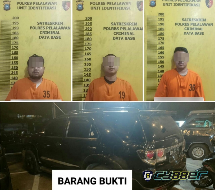 Diduga  Angkut  BBM Ilegal, 2 Unit  Mobil Pajero dan Fortuner Diamankan 