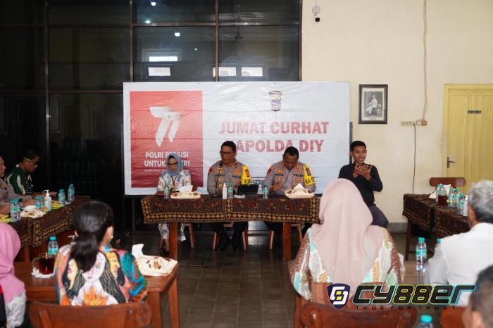 Jumat Curhat KAPOLDA DIY Bersama Penyandang Disabilitas Terkait Layanan Kepolisian 