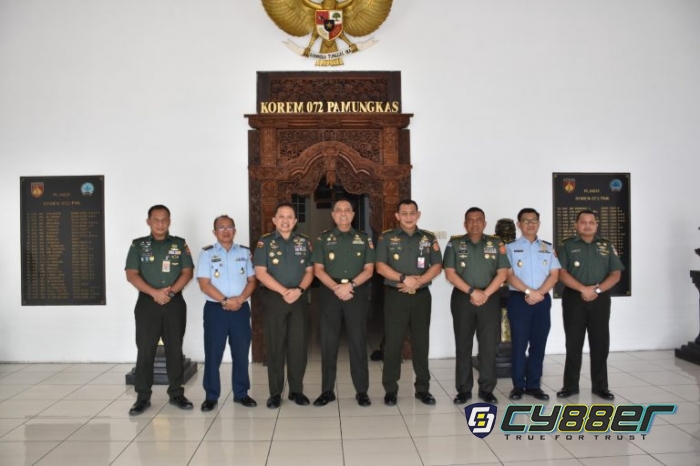 Danrem 072 Pamungkas Menerima Audensi Kementerian Pertahanan RI