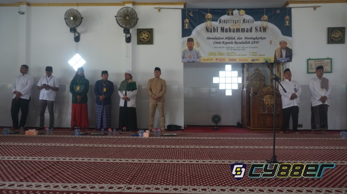 Peringati Maulid Nabi Muhammad SAW 1445 H, Lapas Cilegon Gelar Tausiah Bersama Kiayi Kondang