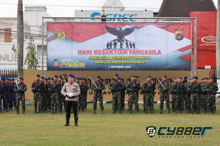 Kapolda DIY Hadiri Upacara Peringatan Hari Kesaktian Pancasila