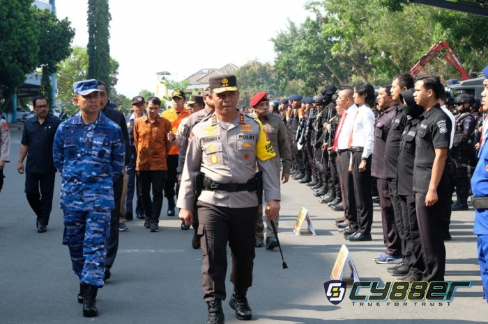 Apel Gelar Pasukan Operasi Mantap Brata Progo 2023-2024