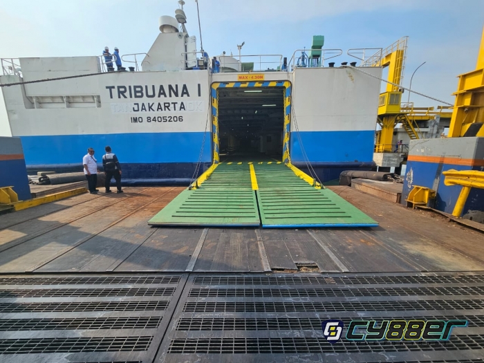 KMP Tribuana 1 Kembali Hadir di Selat Sunda Pelabuhan Bakauheni-Merak Dengan Pelayanan Yang Prima