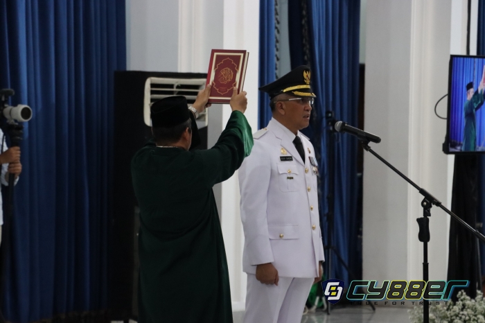 Dicky Saromi Resmi Dilantik Sebagai Pj Wali Kota Cimahi