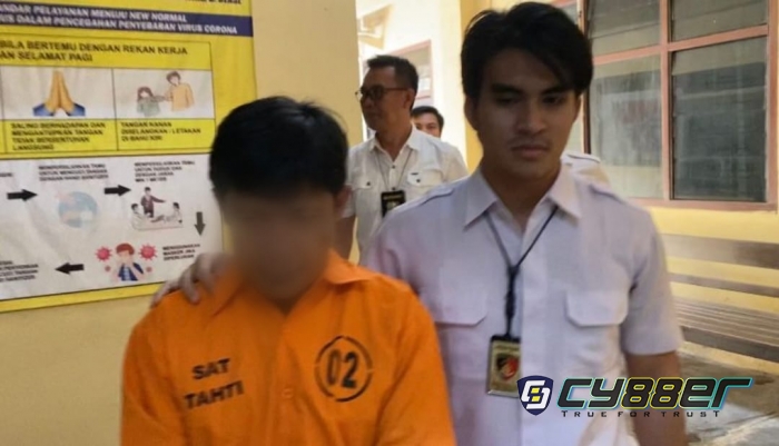 Unit Tipidkor Polres Tanggamus Tahan Oknum Kakon Sukamernah Gunung Alip