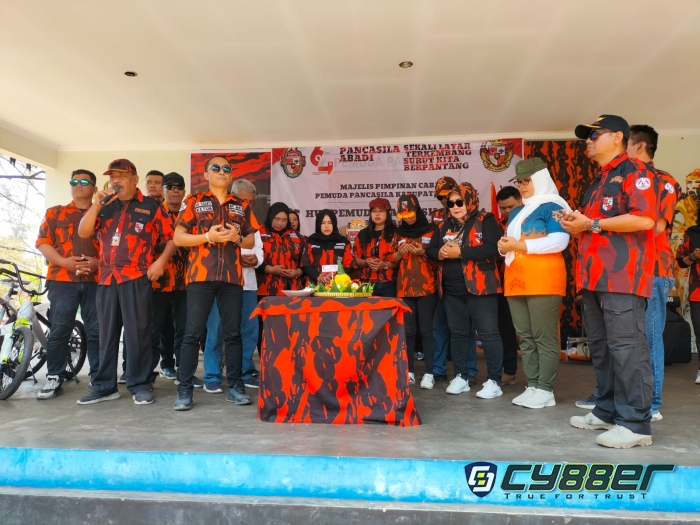 Ribuan Peserta Hadiri Senam Masal Dalam Rangka HUT ke-64 Pemuda Pancasila dan Pengukuhan PAC Sanden