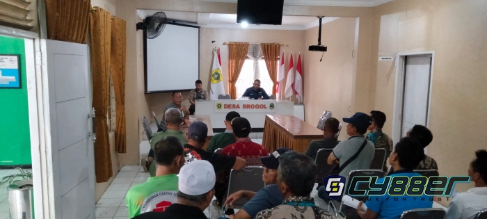 Jelang Pemilu, PPS Srogol Rekrutmen dan Pembekalan Linmas