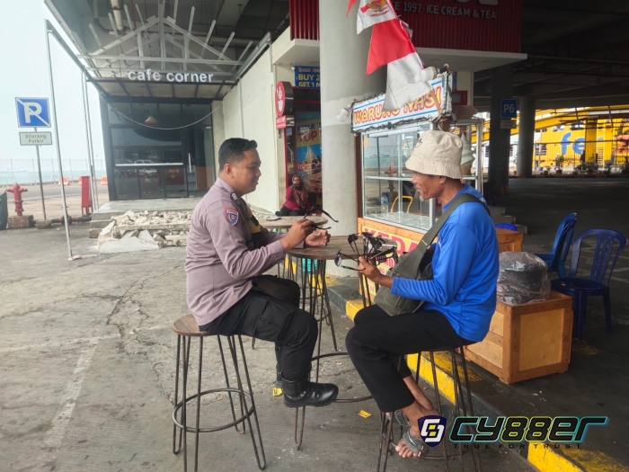 Jumat Curhat Polsek KSKP Merak, Pedagang Minta Perhatian