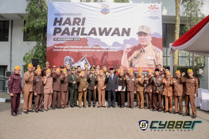 Pemkot Cimahi Gelar Upacara Peringatan Hari Pahlawan Tahun 2023