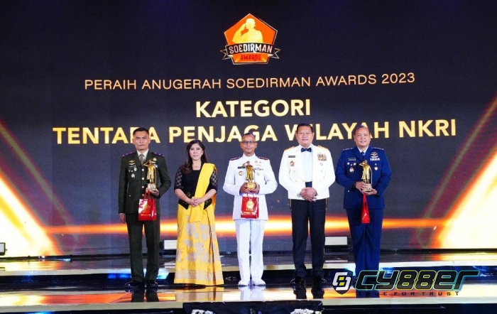 Prajurit Lanal Banten Berhasil Raih Soedirman Award Tahun 2023