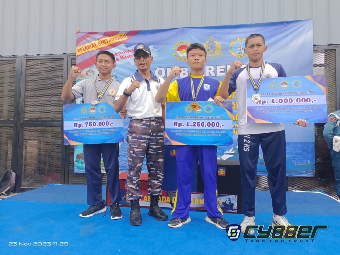TNI AL Lanal Banten Gelar Lomba Renang Tingkat SLTA Sederajat Se Banten dan Instansi Se-Kota Cilegon