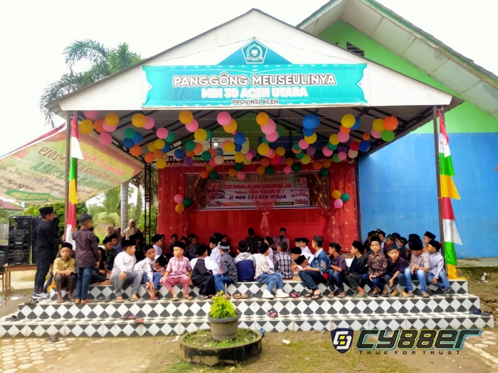 MIN 30 Aceh Utara Gelar Peringati Mualid Nabi Muhammad SAW.