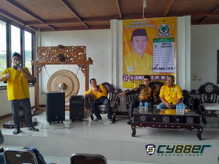 Hadiri Pertemuan Relawan Fossil, Ini yang Disampaikan  H.Ismail Caleg DPRD Kabupaten Bogor Dapil III 