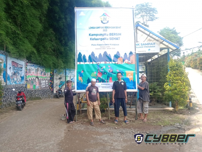 Desa Kutajaya Gelar Lomba Kampung Bersih dan Sehat Bertema "Kampungku Bersih Keluargaku Sehat