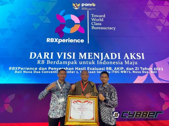 Pemkab Sleman Kembali Raih Penghargaan SAKIP Kemenpan RB Tahun 2023