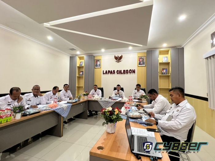 Usulan Penempatan Narapidana Maximum Security Disidangkan Secara Daring oleh TPP Lapas Cilegon
