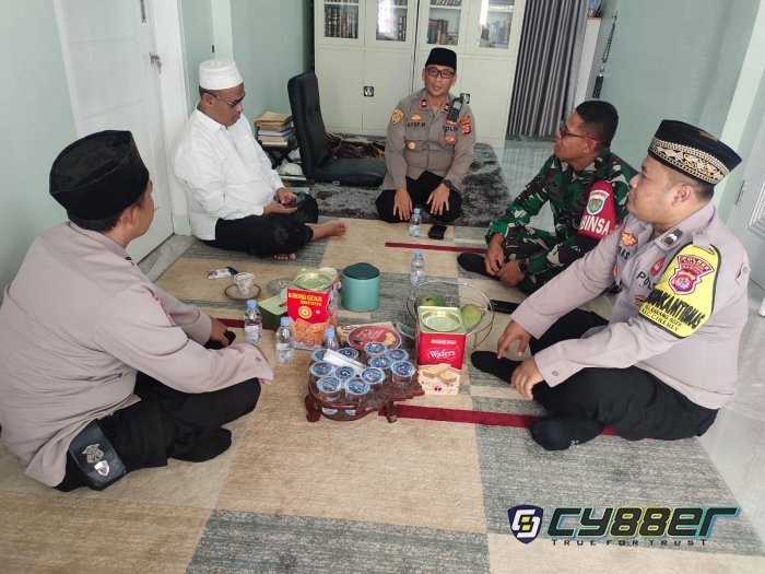 Kapolsek Cibeber Ajak Para Alim Ulama Agar Bersinergi Jelang Pemilu 2024