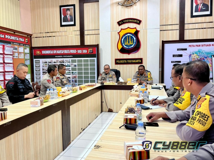Mengecek Pelaksanaan Operasi Mantap Brata 2023 Tim Supervisi SOPS POLRI Supervisi POLDA DIY