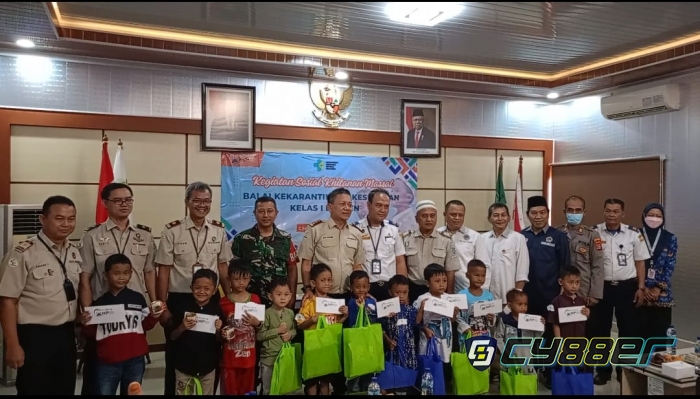 Wakil Ketua DPC Indonesia Nasional Shipowner Asosiation  Banten Hadiri Kegiatan Sosial Khitanan Massal