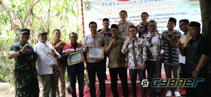 Sumur Bor Ke-4 Diresmikan, Walikota Cilegon Apresiasi Lurah Gerem