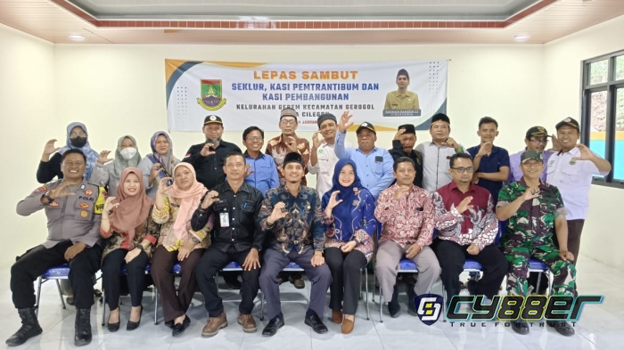 Lepas Sambut Seklur Kasi Pemtrantibum dan Kasi Pembangunan Kelurahan Gerem  