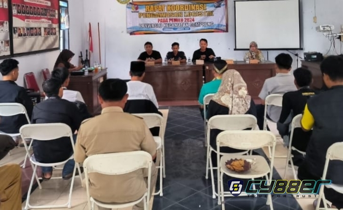 Libatkan PKD dalam Pengawasan Logistik, Panwascam Compreng Gelar Bimbingan Teknis