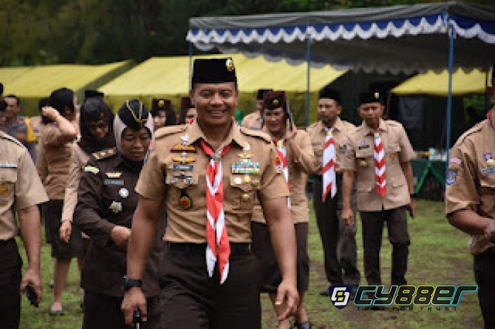 Danrem 072 /Pamungkas Buka Persami Pramuka Saka Wira Kartika TA 2024