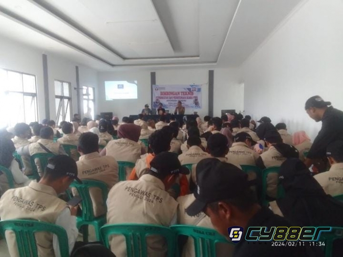 Panwaslu Kecamatan Cikajang Gelar Bimtek Terhadap 263 Anggota PTPS