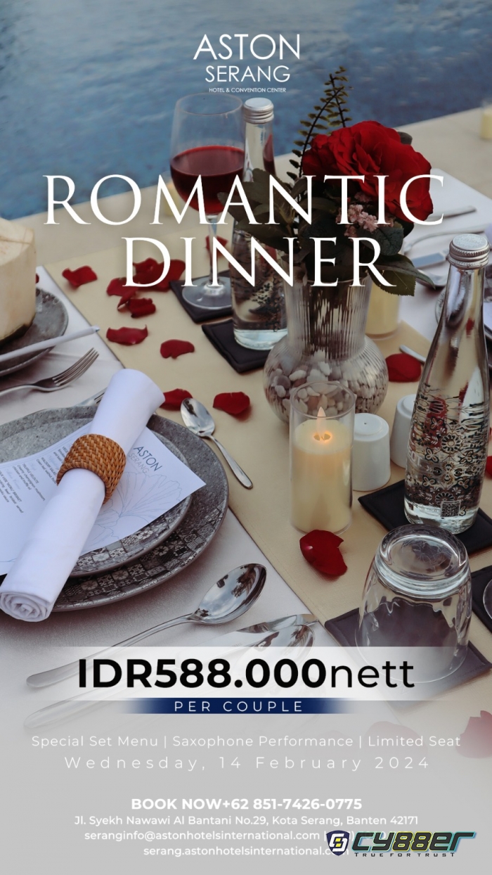 Aston Serang Hotel & Convention Center Sajikan Pesona Romantis di Hari Valentine