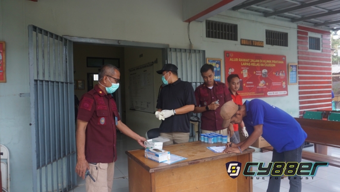 Say NoTo Drugs ! Lapas Cilegon Laksanakan Tes Urine Rutin Pada WBP
