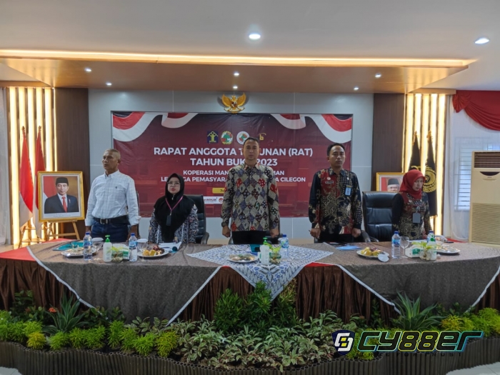 Lapas Cilegon  Menggelar Rapat Anggota Tahunan (RAT) Koperasi Mandiri Tahun Buku 2023