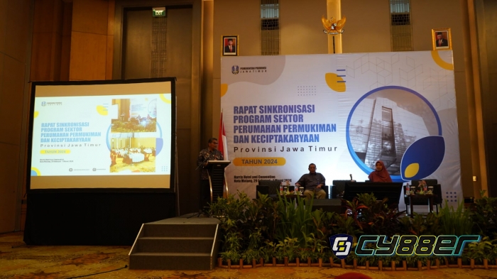 Rapat Sinkronisasi Program Sektor Perumahan Permukiman dan Keciptakaryaan Provinsi Jawa Timur Tahun 2024