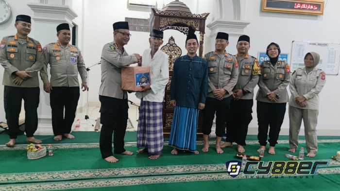 Taraweh Keliling PJU Polda Banten di Masjid Al Muhajirin Griya Praja Mandiri
