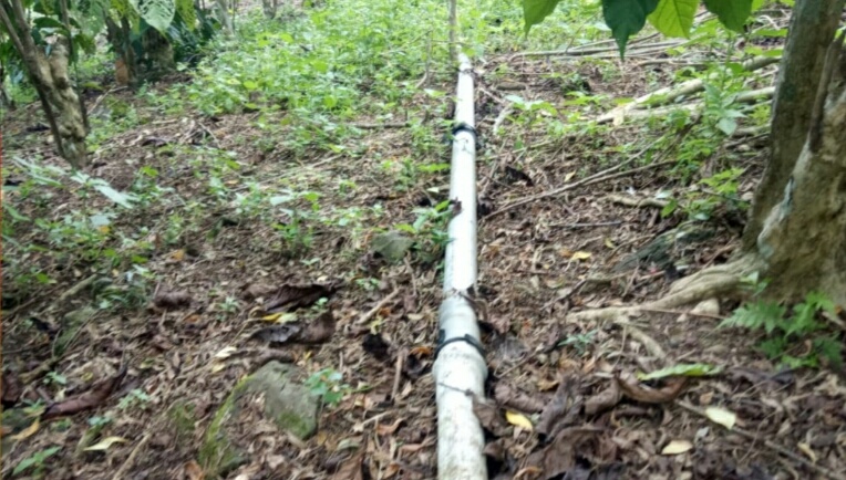 Pipa PAM Desa Seguring Curup Utara Diduga jadi Lahan Korupsi 