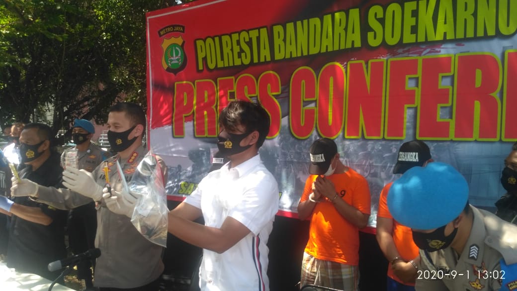 Tim Garuda Polresta Bandara Soetta Ungkap Komplotan Modus Bius