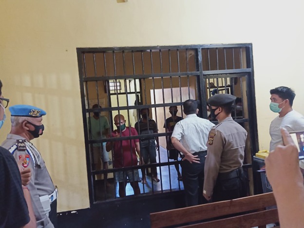 Satuan Sabhara Polres Buleleng Pam Tahanan 
