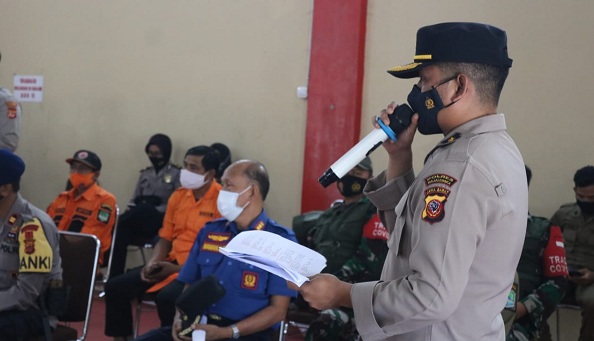 Jelang Pilkades Serentak Tahun 2021, Polres Majalengka Bersama Forkopimda Gelar Rakor dan Simulasi TFG 