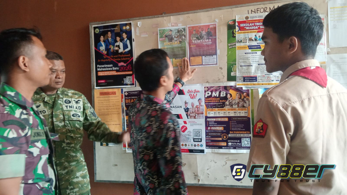 Sosialisasi Rekrutmen TNI AD 2026 di Klaten, Babinsa Ajak Siswa Siapkan Diri Sejak Dini
