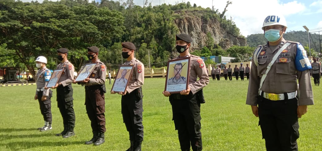 Empat Anggota Polres Raja Ampat Diberhentikan Dengan tidak Hormat