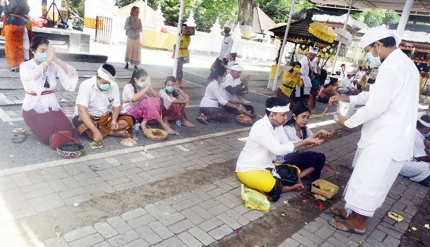 Lengang, Pujawali Pura Sakenan Digelar Terbatas
