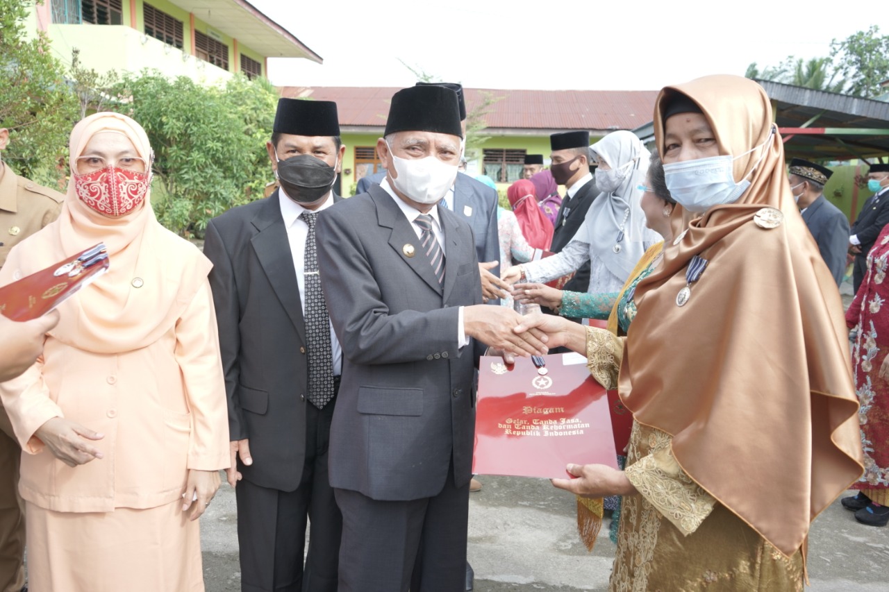Bupati Asahan Pimpin Upacara Hari Amal Bakti Kementerian Agama Ke-75
