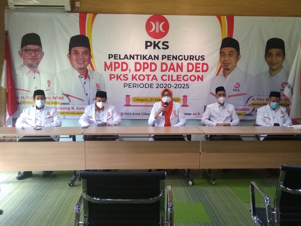 PKS Melantikan MPD, DPD, DED Periode Tahun 2020-2025
