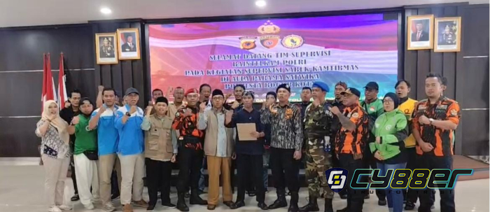 Deklarasi Harkamtibmas Bersama Lapisan Elemen Masyarakat Polresta Bogor Kota