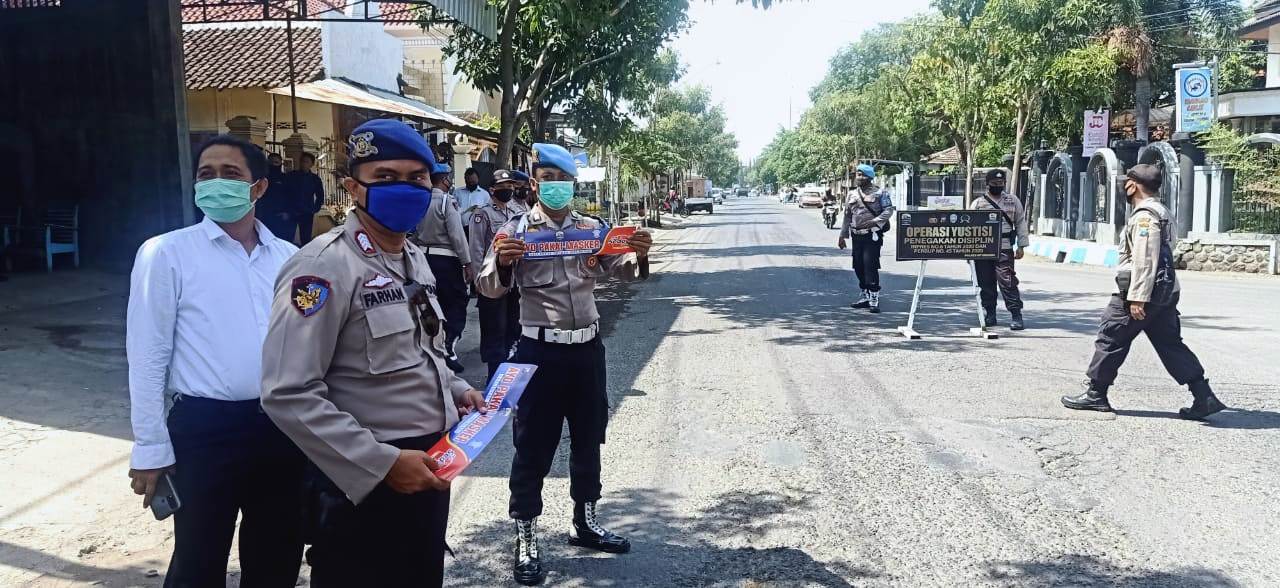 Operasi Yustisi Dijalan Sucipto, Polisi Masih Temukan Warga Tidak Memakai Masker