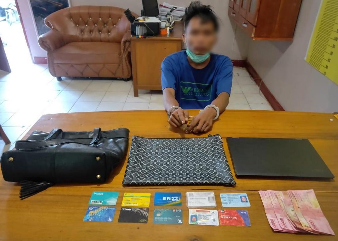 Tim Unit Reskrim Polsek Mandau  Berhasil Ringkus Pria Perampas Tas Penumpang Travel