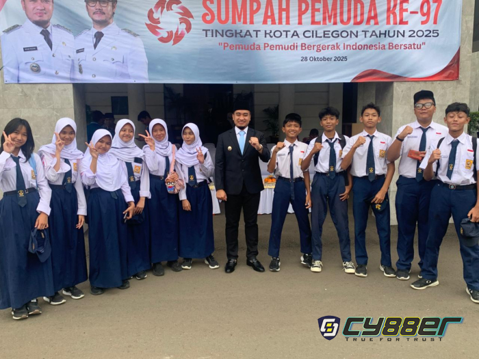 SMPN 1 Cilegon Tunjukkan Semangat Baru di Momen Sumpah Pemuda